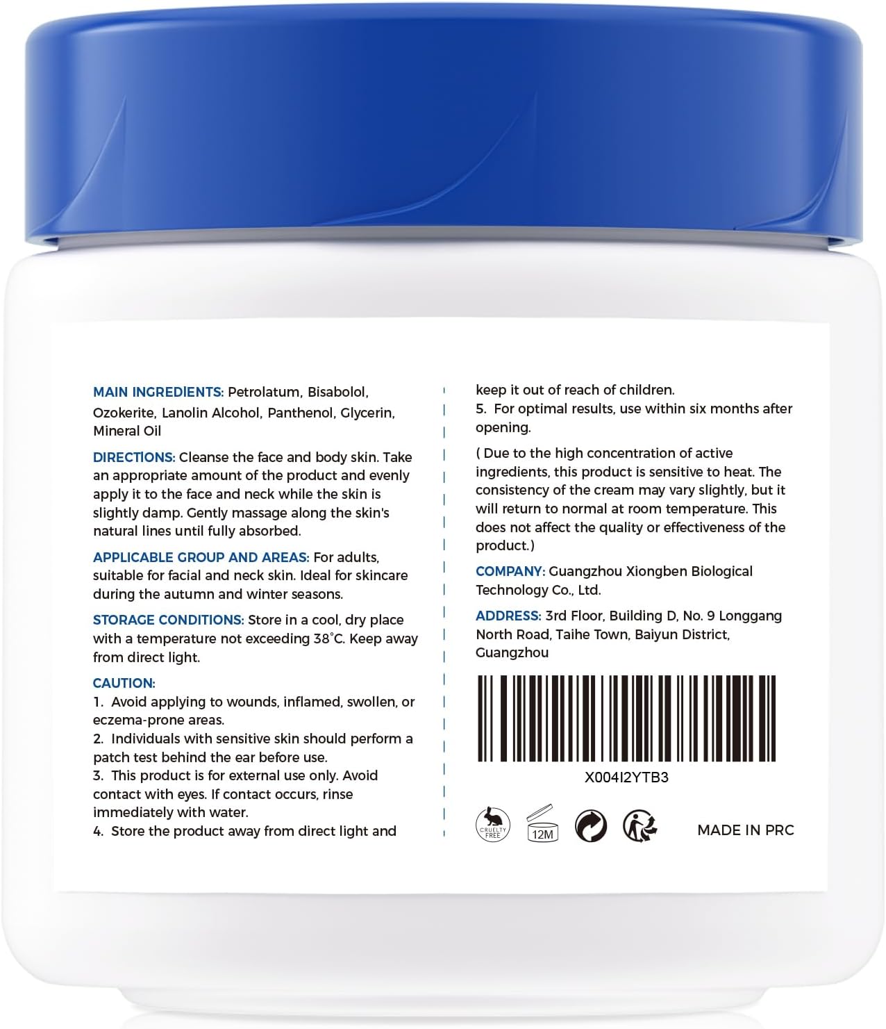 Healing Ointment, Advanced Therapy Skin Protectant, Multi-Purpose Healing Ointment and Body Moisturizer, For Dry, Cracked Skin, Minor Cuts and Burns, Soothes Cracked Hands and Chapped Lips