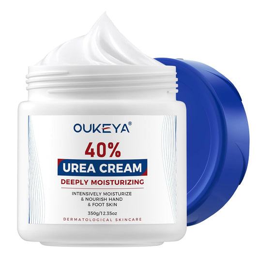 Urea Cream 40 Percent, Foot &amp; Hand Cream for Dry Cracked, Urea Lotion for Feet Maximum Strength(12.35Oz)