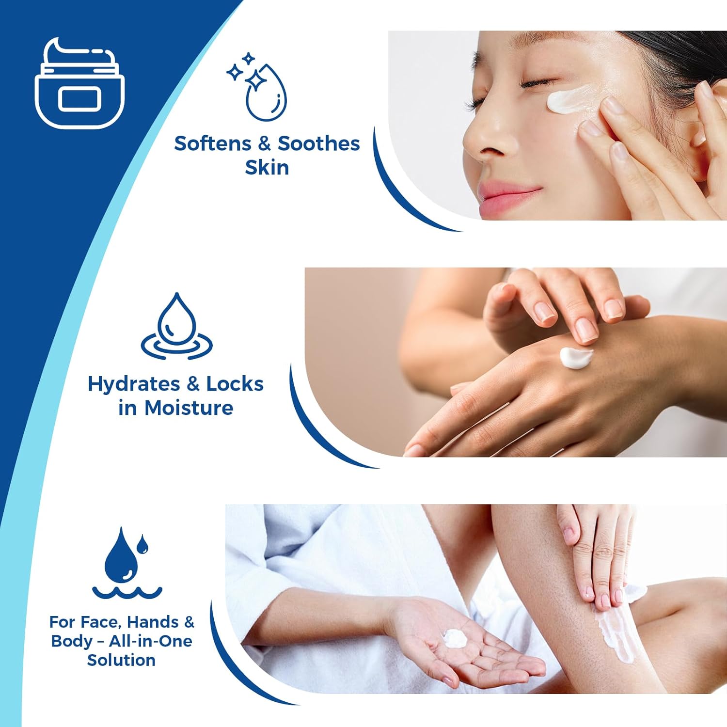10% Urea Body Lotion, 11.28 oz Skin Moisturizer Softens &amp; Soothes Dry Chapped Skin, Hands Elbows Feet Body Lotion Hydrates Locks in Moisture Non-Greasy Formula